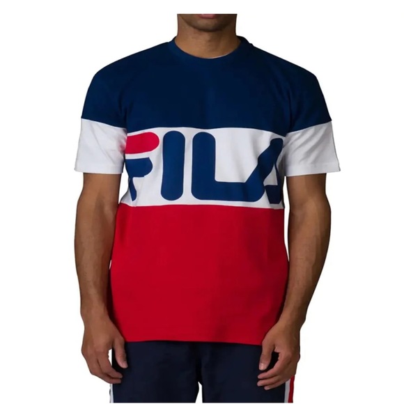 Fila Men's Vialli Colorblocked T-Shirt - Picture 1 of 6